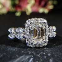 Dijamantni prsten za dijamantni prsten u obliku dijamanta