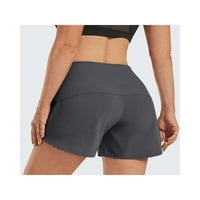 Zvanične atletske kratke hlače za ženske kratke hlače sa džepovima lagane vježbe za vježbanje za tenisku