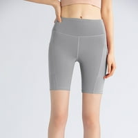 Gašćinje visokog struka za žene Slim Fit Scrounch Lounge pantalone Povucite na duksevima Yoga Hlače