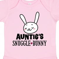 Inktastična tetka Snuggle Bunny Uskršnja outfit poklon baby boy ili baby girl bodysuit