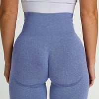 Unleife joga kratke hlače za žene Ženske fitness hlače Učvrsnute rastezanje hip-up joga hlače