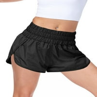 Hait Ladies Brzo-suhe trke za trčanje Workout Yoga Fitness Hratke Labavi fitne hlače Hlače Ljeto casual