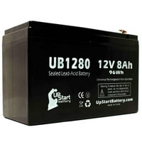 - Kompatibilna baterija EFI LANGALD - Zamjena UB univerzalna zapečaćena olovna kiselina - uključuje f do f terminalne adaptere