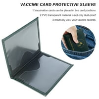 Muross CDC držač cijevi od vakcine PU kožna vakcinaciona kartica Zaštitna čarapa za sprečavanje kartica