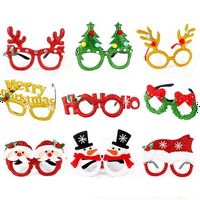 Božićne naočale Glitter zabava naočale Okviri Božićne ukrase Kostimove naočale za božićne zabave Favoris