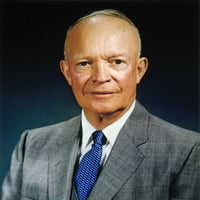 Dwight D. Eisenhower n. 34. predsjednik Sjedinjenih Država. Poster Print by