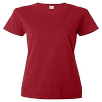Gildan 5000l ženska pamučna majica - Antikska Cherry Red -Varge