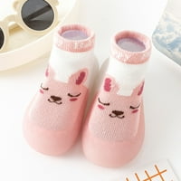 Vučene čarape za bebe protiv klizanja gumenim mekoj jedinim papučama na otvorenom na otvorenom pamučne
