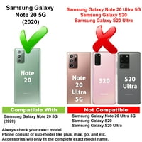ViBecover tanak futrola kompatibilna za Samsung Galaxy Note 5g ,, Ukupna zaštita Fle TPU, mramorna ružičasta