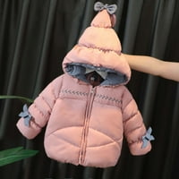 Durtebeua Baby Kids Childs zimski kaput lagan vodootporan jakna otporna na puni zip zimski kaput 6-