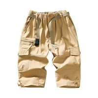 Duksevi za muške modne casual multi džepne kopče sa zatvaračem za zatvaranje teretna hlače na otvorenom