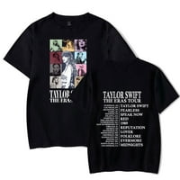 Taylor The Eras Tour World Merch majica Tee Cosplay Muškarci Žene Ljetni duks Kratki majica Vrh