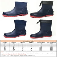 RotoSW Muške kišne čizme Čelikne cipele za radne cipele Teška sigurnosna cipela Comfort klizač otporni