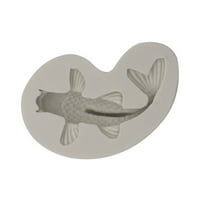 Goldfish Fondant kalupi 3D silikonski kalupi Candy pečenje kalupa za pečenje ručno izrađene kuhinjske