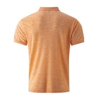 Muški patentni patentni košulji s kratkim rukavima Ležerni Slim Fit Atletski tenis Golf polos majice