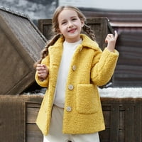 Dječje dijete zimske jakne za bebe djevojke dugim kaputom putarine zimske tople odjeće odjeća za smašice