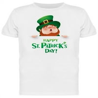 St Patrick Day Happy Leprhechaun majica Muškarci -Mage by Shutterstock, muški x-veliki