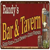 Randy's Bar and Tavern Crveni Crveni Chic Sign Man Cave Decor Poklon 108240002218