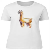 Akvarelna boja u obliku majica Alpaca - MIMage by Shutterstock, ženska X-velika