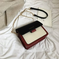 Toyella Ženska modna tekstura Svestrana lančana messenger torba crvena