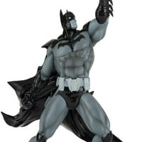 Batman crno-bijela statua batmana skale