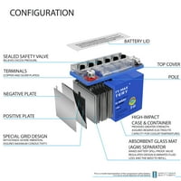 YTX9-BSGEL 12V 8AH GEL zamjenska baterija kompatibilna sa Scorpion 12V CCA - Pack