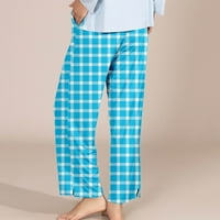 Eashery Capri pantalone za žene DRESSY Lounge Hlače Pamučne posteljine labave ležerne hlače ženske hlače