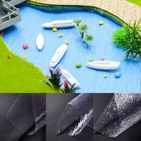 Model željeznički raspored Ripple Efekat vode materijal za izradu scene Diorama Jezera