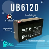 Kompatibilni PACE VSM monitori baterije - Zamjena UB univerzalna zapečaćena olovna akumulator - uključuje