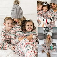Viworld Porodica koja odgovara Božićnu pidžamu Podesite spavanje u odgovarajući način PJ za porodicu