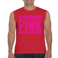 Normalno je dosadno - muške grafičke majice bez rukava, do muškaraca veličine 3xl - nosim ružičastu