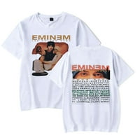 Eminem Enger Management Tour Merch Thunder Tee majica Logo Ljetni muškarci Žene Thirt Shortsleeve