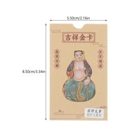 HOMEMAXS kineski stil Amulet kartice Tradicionalni žitači zdravlja Amulet kartice