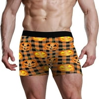 Halloween bundeve narandžasto bivolo naranče muške donje rublje muškarci Boxer Gatchs Comfort Soft Boxer