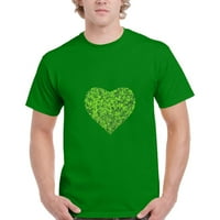 Dan St Patricki ispisali su muške majice kratkih rukava na kratkim rukavima, vojska Green, XL