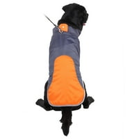 Velika odjeća za pse Zimska odjeća Boja podudaranja jakne i petlje podesive odjeće za pamučnu kućnu