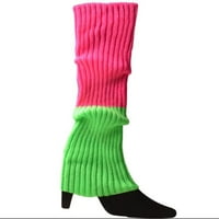 Žene Jesenski nogavi grijači, bez noge Pletene su visoke čarape za djevojčice