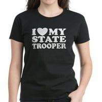 Cafepress - Volim svog državnog vojnika - Ženska tamna majica