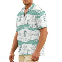 The World oceans Day tematska majica, majica za muškarce, 3D print okrugli vrat kratkih rukava suho
