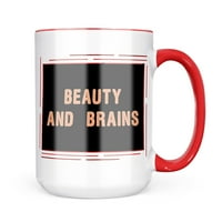 Neonblond Ljepotica i mozgovi pametni mozak misle da poklon za ljubitelje čaja za kafu