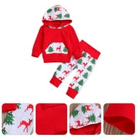 Postavite božićnu kostimu za bebe Divno dijete odjeće za djecu odjeću za djecu