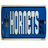 New Orleans NBA Hornets 2009- Classic Logo - Long - ulični znak