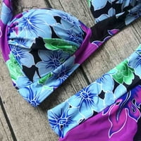 Sijamski bikini kupaći kostimi Dot Beachwear Ljeto Ženski modni set Print kupaći kostimi Kupari za kupaće kostimi