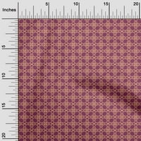 Onuproone svilena tabby ljubičasta tkanina geometrijska šivaća materijala za ispis tkanina sa dvorištem