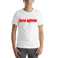 2xl ručni spinner cali stil kratkih rukava majica majica u nedefiniranim poklonima
