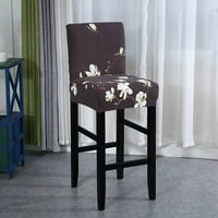 Visoko rastezanje stolice za stolice PUB CONTROL Stolica Slipcover za trpezariju Set od preklopljenog