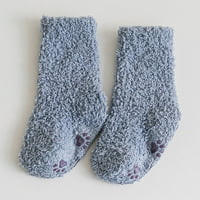 SIMU gležnjače čarape sportske čarape za bebe u jesen i zimskoj modernim i jednostavnim čvrstim bojama