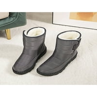 Daeful Ladies čizme Udobne vodootporne čizme MID CALF zimski čizmi Rad Neklizajuće lagane plišane cipele