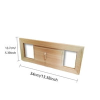 Linyer sauna zrak od ventilatora od ventilacije prozračene rešetke prozori praktična glatka površinska