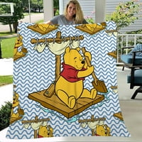 Winnie-The-Pooh pokrivač klasični kauč pokrivač kauč kauč na razvlačenje kampiranje za djevojke žene